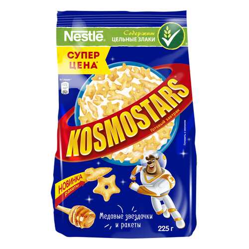 Готовые завтраки Nestle медовый пакет kosmostars 225 г в Магнолия