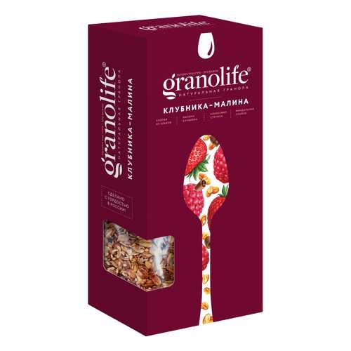 Гранола Granolife клубника-малина 200 г в Магнолия