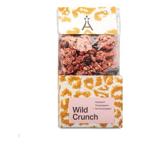 Гранола хрустящая Wild Crunch, «Амарант и Смородина» от Елены Наумовой, 260 г, Москва в Магнолия