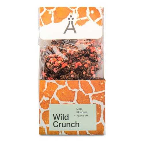 Гранола хрустящая Wild Crunch, «Мята и Шоколад» от Елены Наумовой, 260 г, Москва в Магнолия