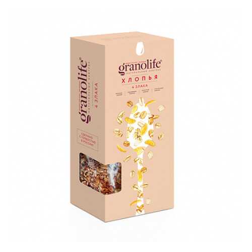 Хлопья 4 злака Granolife 400 г в Магнолия