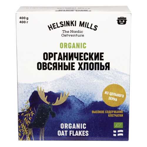 Хлопья Helsinki Mills овсяные органические 400г в Магнолия