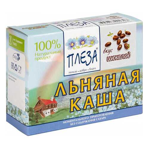 Каша льняная Плеза вкус шоколад 200 г в Магнолия
