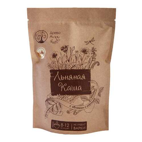 Каша льняная с яблоком и корицей 400 г в Магнолия