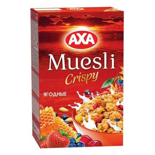Мюсли crispy AXA ягодные 270 г в Магнолия