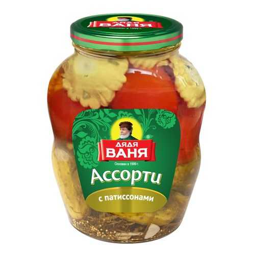 Ассорти Дядя Ваня овощное с патиссонами 1800г в Магнолия