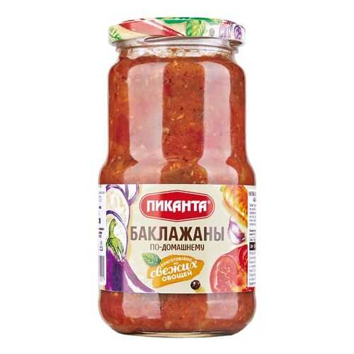 Баклажаны Пиканта По-домашнему 520 г в Магнолия
