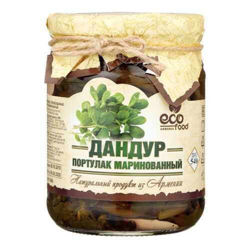 Дандур Ecofood портулак маринованный 540 г в Магнолия