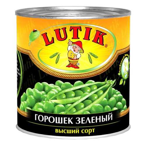Горошек зеленый Lutik 425 г в Магнолия