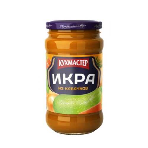 Икра Кухмастер из кабачков 480г в Магнолия