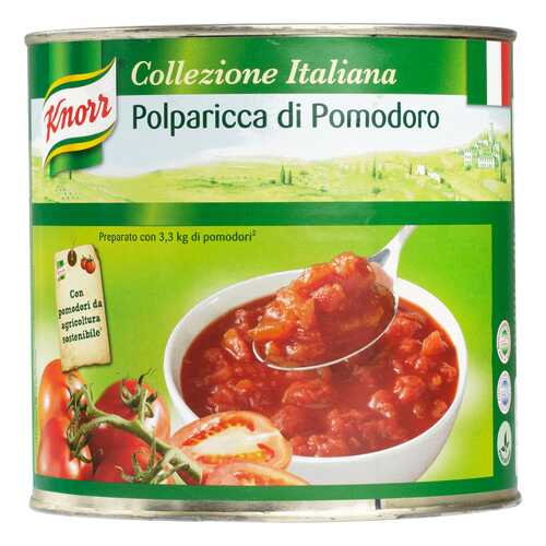 Консервированные овощи Knorr итальянские томаты кубиком 2.55 кг в Магнолия