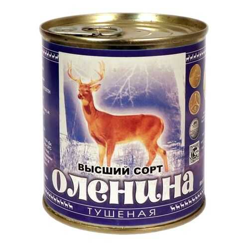 Консервы мясные ТМ Ямалик оленина тушеная в/с 290 г в Магнолия
