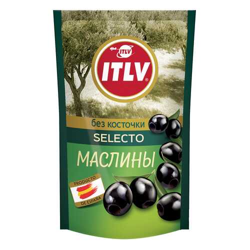 Маслины ITLV без косточки 170 г в Магнолия