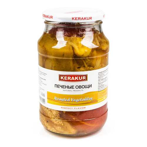 Овощи печеные консервированные, Kerakur, 920 г, Армения в Магнолия