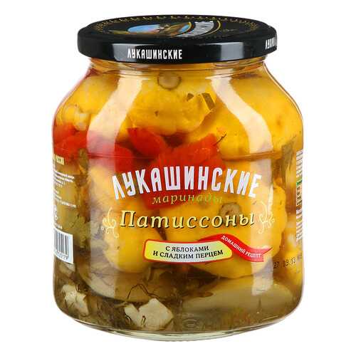 Патиссоны Лукашинские с яблоками и сладким перцем 670 г в Магнолия