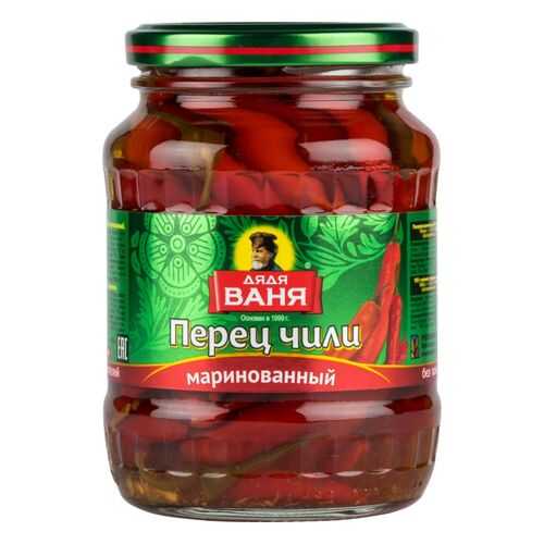 Перец чили маринованный Дядя Ваня 340 г в Магнолия