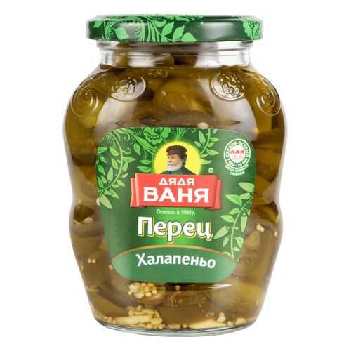 Перец Дядя Ваня халапеньо маринованный 350 г в Магнолия