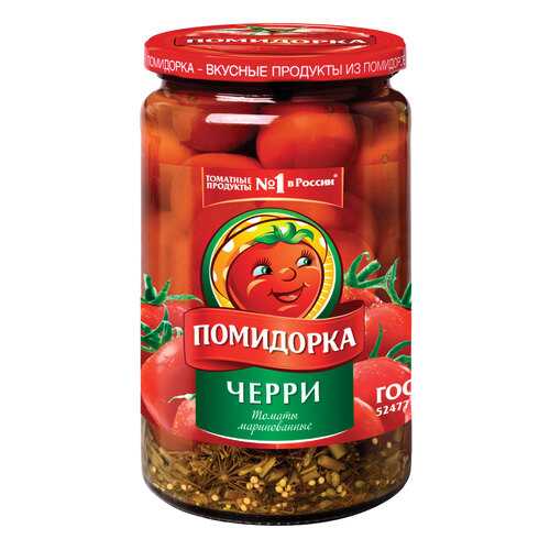 Томаты Помидорка черри маринованные 680 г в Магнолия