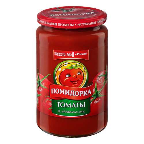 Томаты Помидорка в собственном соку 480г в Магнолия