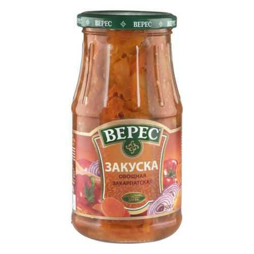 Закуска овощная Верес закарпатская 500 г в Магнолия