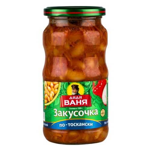 Закусочка По-тоскански Дядя Ваня с овощами 460 г в Магнолия