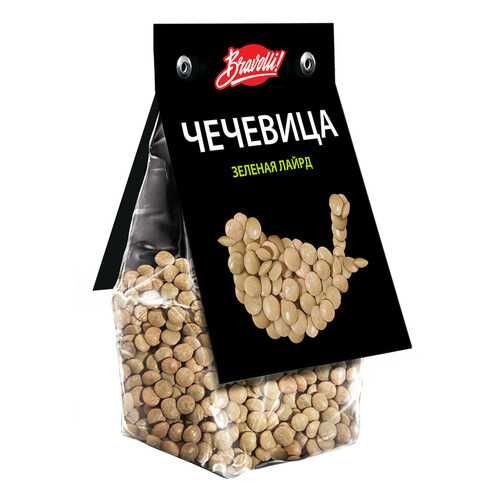 Чечевица Bravolli зеленая лайрд 350 г в Магнолия