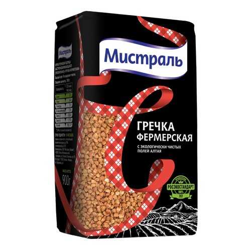 Крупа Мистраль Гречневая Фермерская 900г в Магнолия