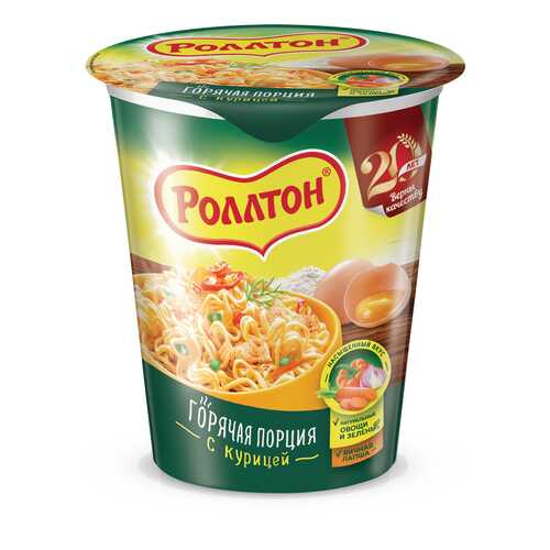 Лапша Роллтон с курицей 70 г в Магнолия