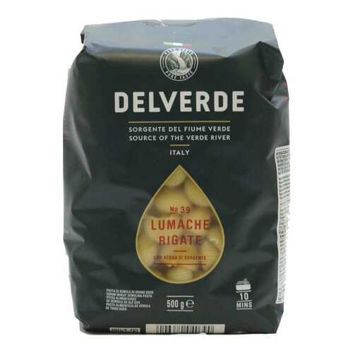 Макаронные изделия Delverde lumache rigate №39 500 г в Магнолия