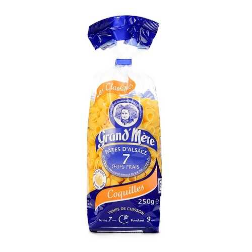 Макаронные изделия Grand Mere Рожки Coquilles 250 г Франция в Магнолия