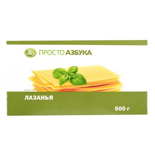 Макаронные изделия лазанья Просто Азбука 500 г в Магнолия