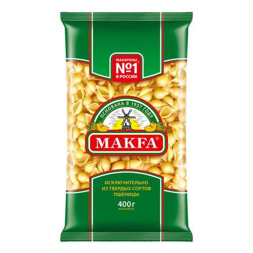 Макаронные изделия Makfa ракушки 400 г в Магнолия