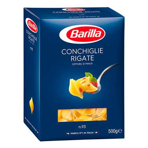 Макароны Barilla collezione конкилье ригате 500 г в Магнолия