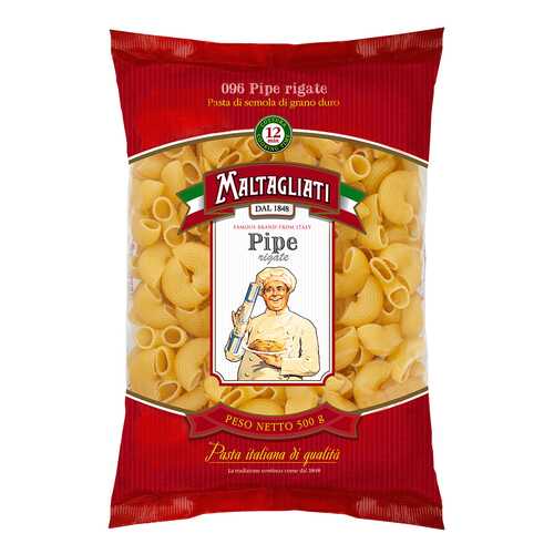 Макароны Maltagliati №96 рожки крупные 500 г в Магнолия
