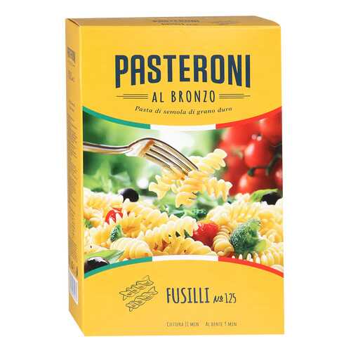 Макароны Pasteroni fuzili №125 спиральки 450 г в Магнолия