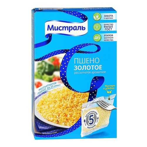 Пшено Мистраль Золотое 5пак*80г в Магнолия