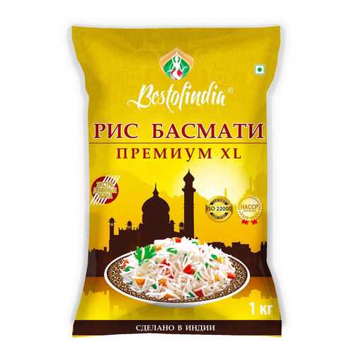 Рис Басмати Bestofindia Премиум XL 1кг в Магнолия
