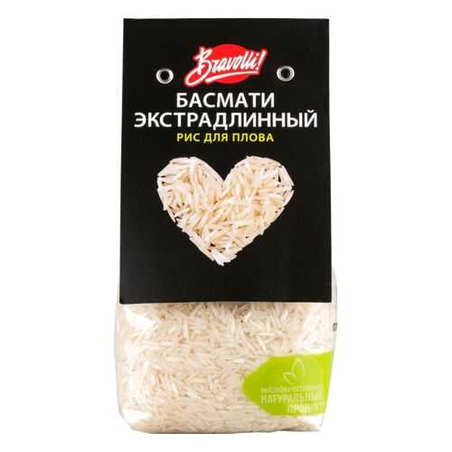 Рис для плова басмати Bravolli! экстрадлинный 350 г в Магнолия