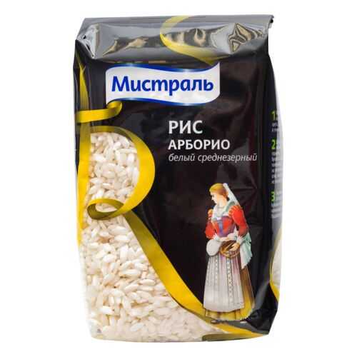 Рис Мистраль арборио белый среднезерный 500 г в Магнолия