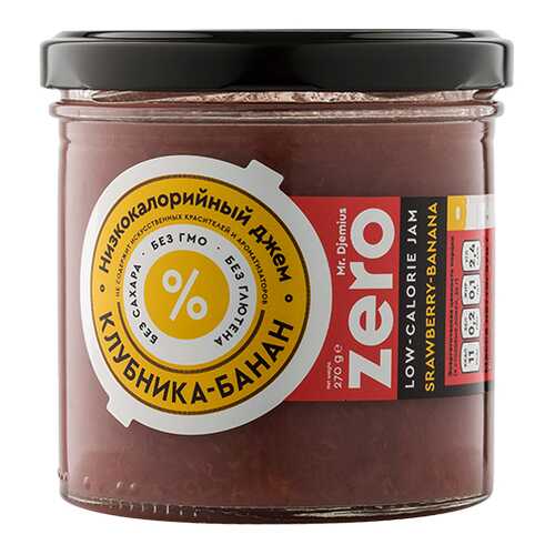Джем Mr. Djemius ZERO 270 г клубника, банан в Магнолия