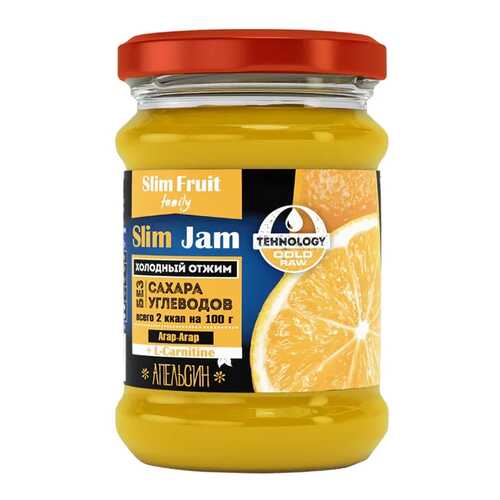 Джем Slim Fruit Family апельсин 250 г в Магнолия