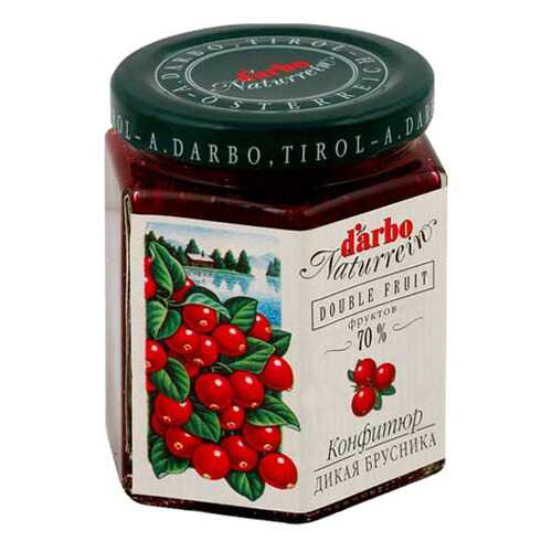 Конфитюр D'arbo дикая брусника 200 г в Магнолия