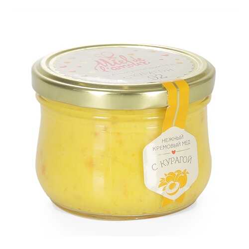 Крем-мёд Miel de lamour цветочный с курагой 250 г Россия в Магнолия