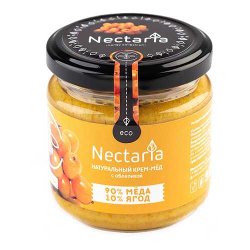 Крем-мёд с облепихой Nectaria 230 г в Магнолия