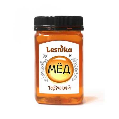 Мед Lesnika натуральный цветочный Таежный 450гр. в Магнолия
