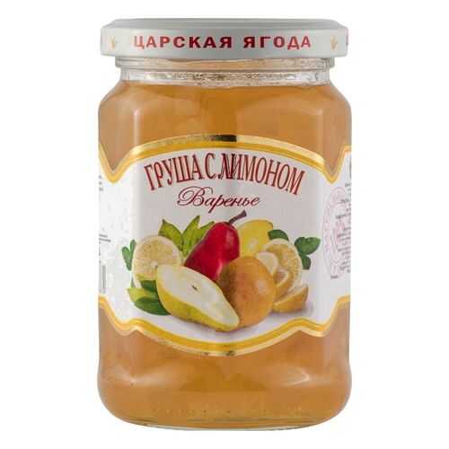 Варенье Царская ягода груша с лимоном 360 г в Магнолия