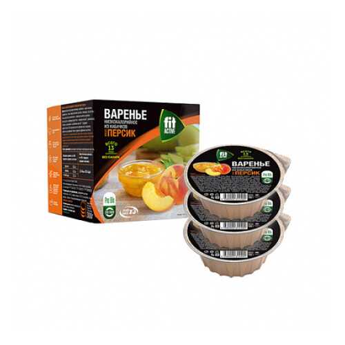 Варенье из кабачков с персиком Fit Parad 3 шт в Магнолия