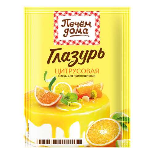Глазурь печем дома Русский Продукт цитрусовая 90 г в Магнолия