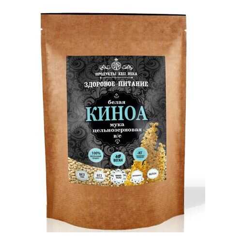 Киноа белая Продукты XXII века мука цельнозерновая в/с 400 г в Магнолия