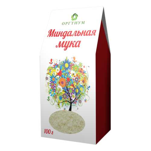 Миндальная мука Оргитум натуральная 100 г в Магнолия